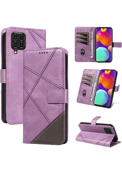 Elmas Dikiş Yüksek Kalite ile Samsung Galaxy A12 5g Için Flip Case (Yurt Dışından)