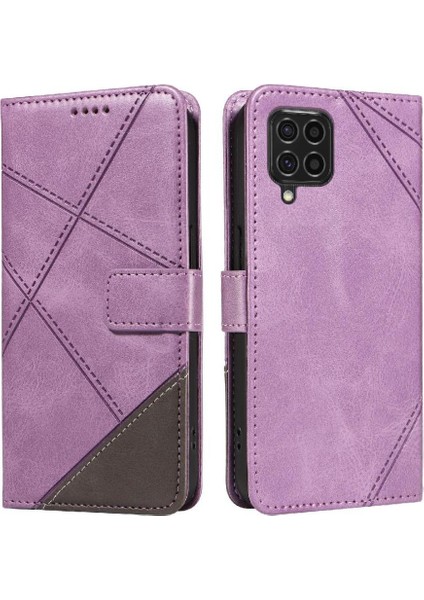 Elmas Dikiş Yüksek Kalite ile Samsung Galaxy A12 5g Için Flip Case (Yurt Dışından)
