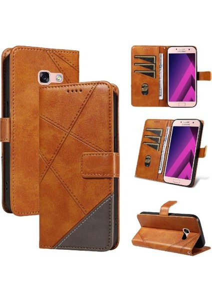 Samsung Galaxy A3 2017 Deri Telefon Koruma Çantası ile Flip Case (Yurt Dışından)
