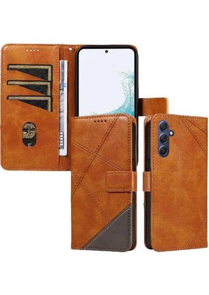 Samsung Galaxy A54 5g Için Flip Case ve Kart Yuvası Deri Telefon Koruma (Yurt Dışından)