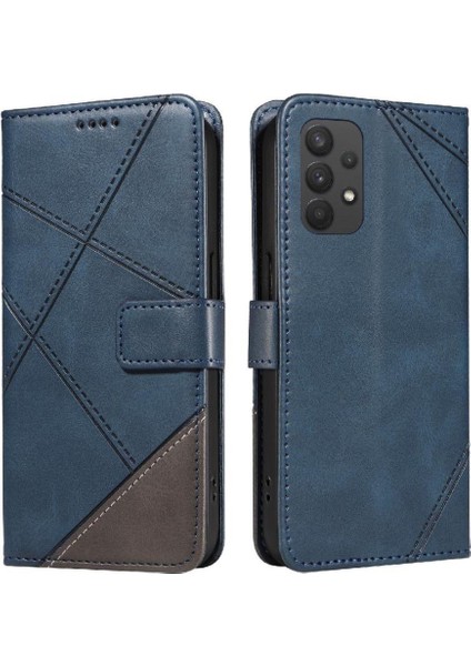 Samsung Galaxy A32 5g Deri Telefon Koruma Çantası ile Flip Case ve (Yurt Dışından) modelleri