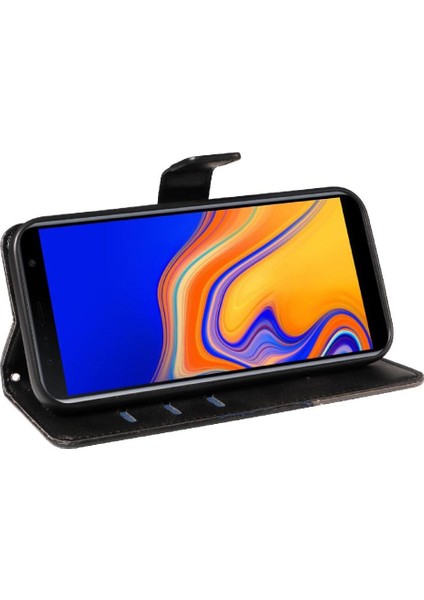 Elmas Dikiş ile Samsung Galaxy J6 Başbakan Yüksek Kalite Için Flip Case (Yurt Dışından)