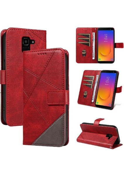 Samsung Galaxy J6 2018 Için Flip Case ve Kart Yuvası Yüksek Kaliteli Deri (Yurt Dışından) indirimleri