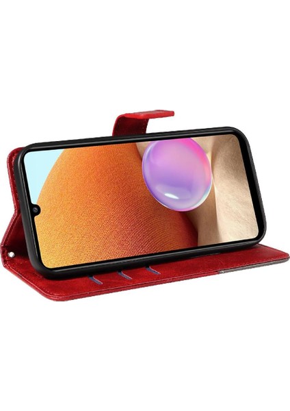 Samsung Galaxy A32 5g Deri Telefon Koruma Çantası ile Flip Case ve (Yurt Dışından) modelleri