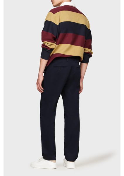 Streç Pamuklu Slim Fit Chino Pantolon Erkek Pantolon MW0MW37873 Dw5