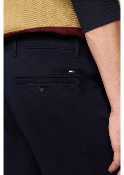 Streç Pamuklu Slim Fit Chino Pantolon Erkek Pantolon MW0MW37873 Dw5