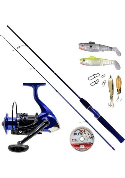 Double 2,70MT + Electr 4000 Blue Spin Olta Takımı