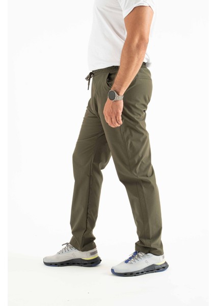 Longberg Erkek Beli Lastikli Bağcıklı Mevsimlik Jogger Spor Pantolon modelleri