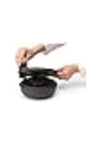 Make Take Dark Grey Plastik Bölmeli Yemek Taşıma Tabağı 1.3l