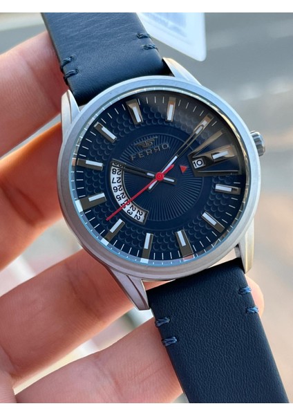 Deri Kordon Takvimli Kadran 3 Atm Suya Dayanıklı Erkek Kol Saati EFM11911.ZD indirimleri