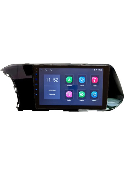 Hyundai I20 / Bayon (2020-2024 Yıl) Multimedya Android Sürüm 13 Kablosuz Carplay Navigasyon 10 Inç Ekran 4 GB RAM +64 GB Dahili Hafıza Çerçeve ve Arka Görüş Kamerası ile