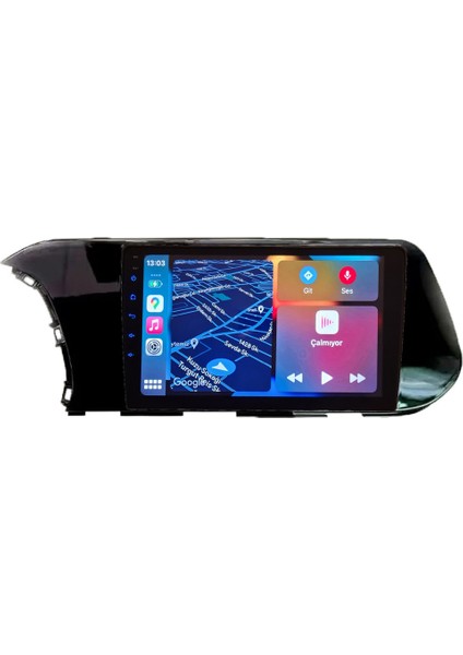 Hyundai I20 / Bayon (2020-2024 Yıl) Multimedya Android Sürüm 13 Kablosuz Carplay Navigasyon 10 Inç Ekran 4 GB RAM +64 GB Dahili Hafıza Çerçeve ve Arka Görüş Kamerası ile