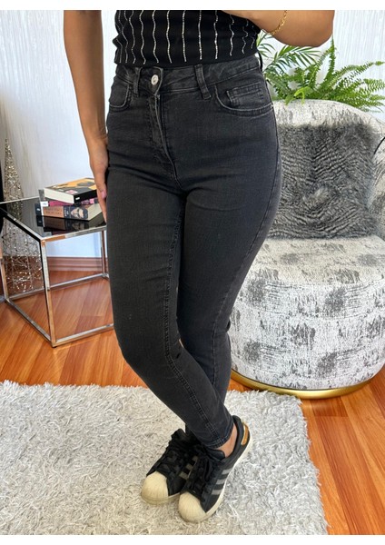 Skiny Fit Pantolon Antrasit