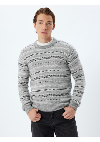 Triko Kazak Boxy Fit Bisiklet Yaka modelleri