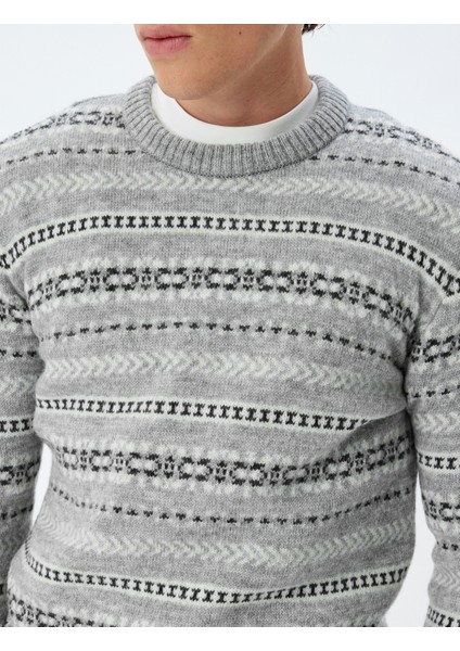 Triko Kazak Boxy Fit Bisiklet Yaka indirimleri