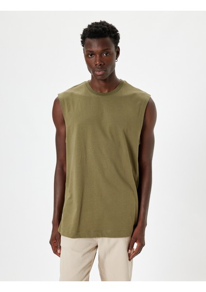 Basic Atlet Kolsuz Bisiklet Yaka Pamuklu modelleri