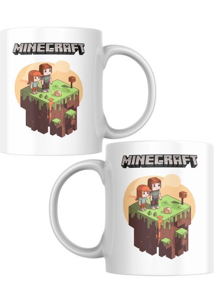 Alpşan Ticaret Minecraft Kupa Bardak Minecraft Baskılı Kupa