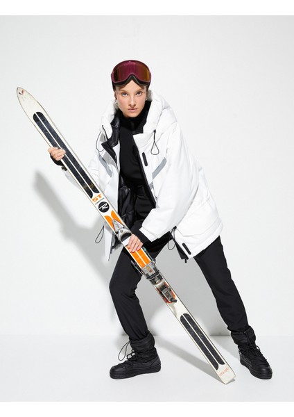 Kayak Pantolonu Kemer Detaylı Cepli