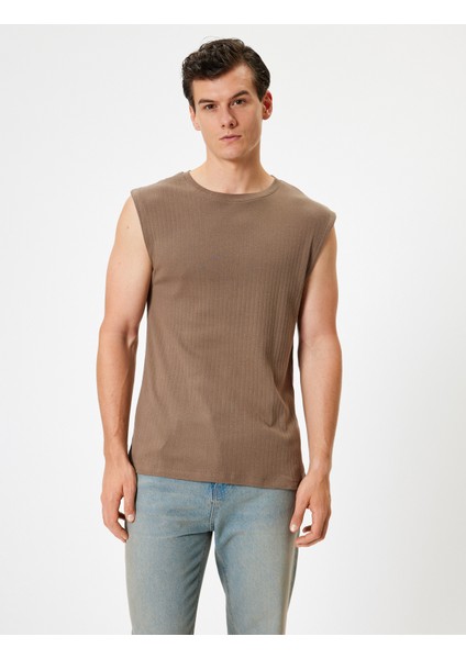 Kolsuz Tişört Basic Bisiklet Yaka Pamuklu modelleri