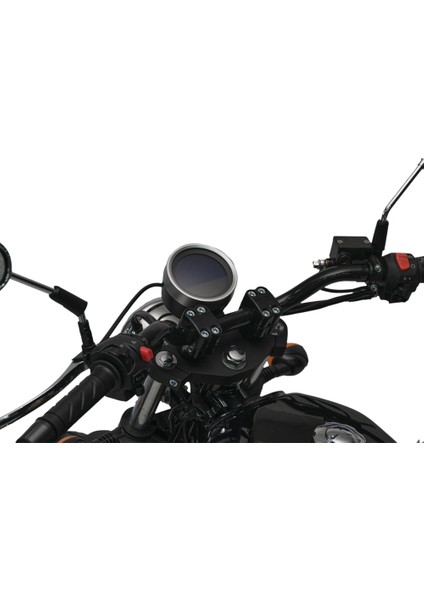 Cafe Racer 125 Benzinli Motosiklet - Beyaz