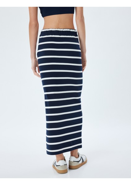 Uzun Kalem Etek Yandan Yırtmaç Detaylı Standart Bel fırsatları