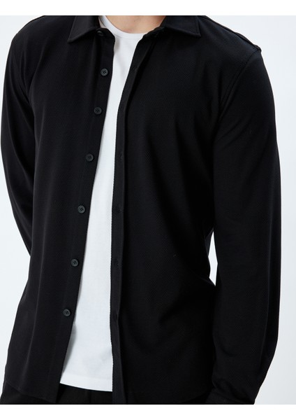 Uzun Kollu Gömlek Polo Yaka Pamuklu indirimleri