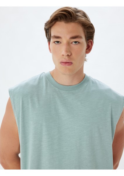 Basic Atlet Bisiklet Yaka Kolsuz Pamuklu fiyatları