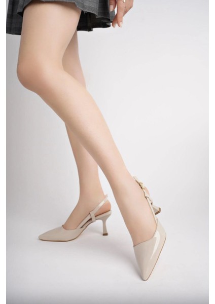 ST-002 Ten Rugan Günlük 7 cm Topuklu Bayan Ayakkabı modelleri