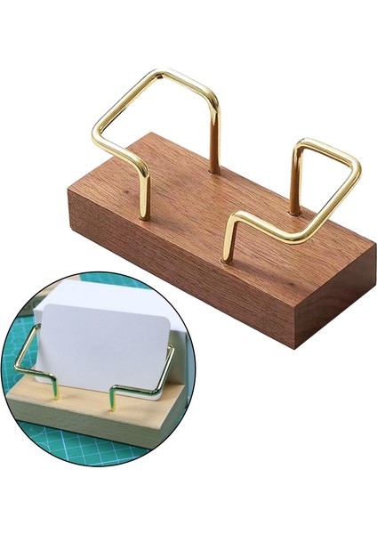 Ahşap Kartvizitlik Sergileme Tutucusu 70 Kart I C (Yurt Dışından) modelleri