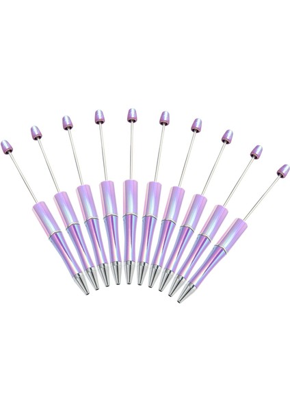 10 Adet Boncuklu Kalem Tükenmez Kalem Ofis Malzemeleri Okul Erkek Kız Menekşe (Yurt Dışından) fiyatları