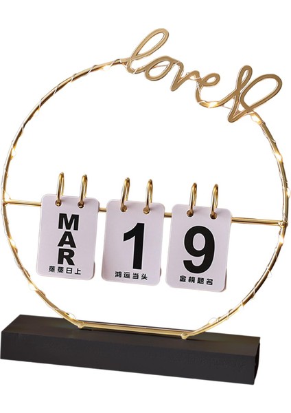 Sevgililer Günü Masaüstü Takvimi Sürekli Flip Takvim Masaüstü Ev Için (Yurt Dışından) modelleri