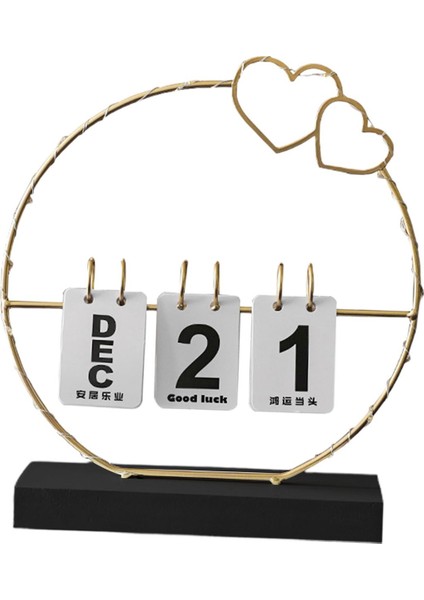 Sevgililer Günü Üstü Takvimi Sürekli Çevirmeli Takvim Ev (Yurt Dışından) modelleri