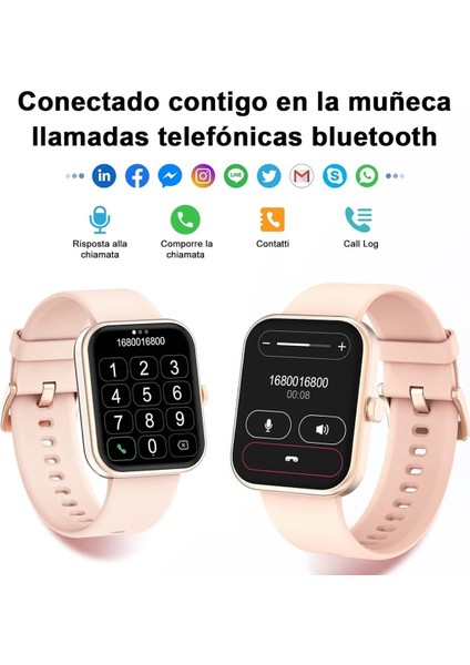  1.83-Inç Bluetooth Aramaları Akıllı Saat