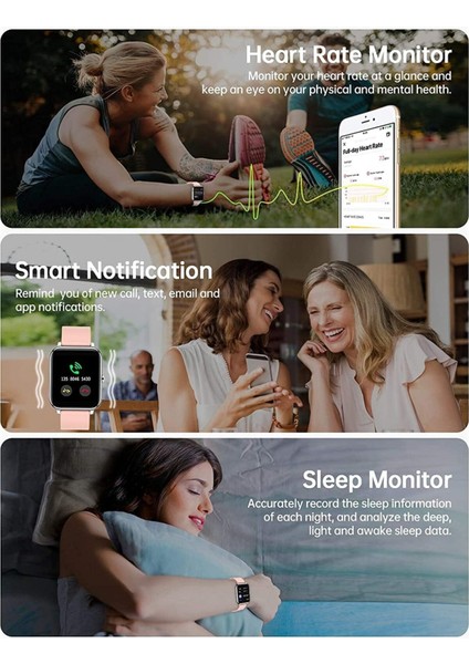Fitness Trackerfitness Kol Saati Nabız Saati Uyku Monitörü