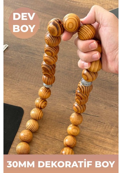 Dev Boy Dekoratif Amaçlı Bambu Ağacı Tesbih
