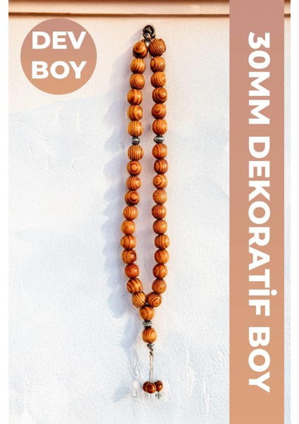 Dev Boy Dekoratif Amaçlı Bambu Ağacı Tesbih