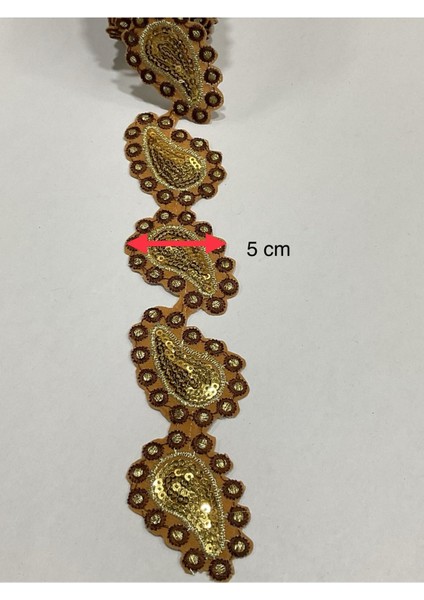 Ütü Ile Yapışan Pullu Şerit / 4,5 Metre modelleri