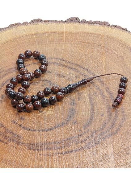 Kuka Tesbih - 33' Lü - 12 mm Yuvarlak - Naturel Işçilik fiyatları