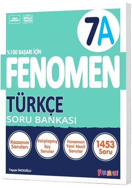 Fenomen Yayınları 7. Sınıf Türkçe A Soru Bankası