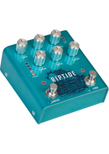 Riptide Stereo Drive And Uni-Vibe Effects Overdrive Pedalı