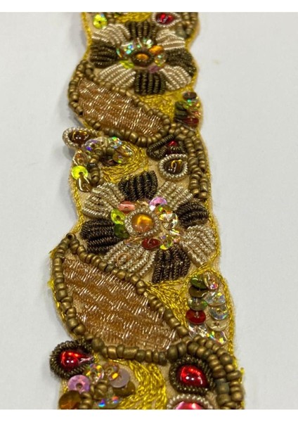 Hint Işi Şerit / Dekoratif Hint Şerit / 1,30 Metre / Haki fırsatları