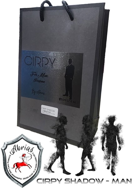 Cirpy Shadow Erkek Kalıcı Parfüm 50 ml 10 ile 30 Gün Kalıcılık