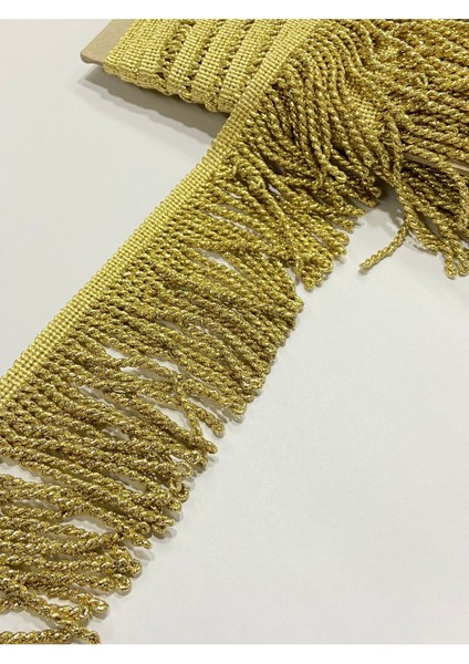 Simli Burgu Püskül/ Koltuk Yastık Örtü Püskülü / 1 Merte / 5 Cm / Gold fiyatları
