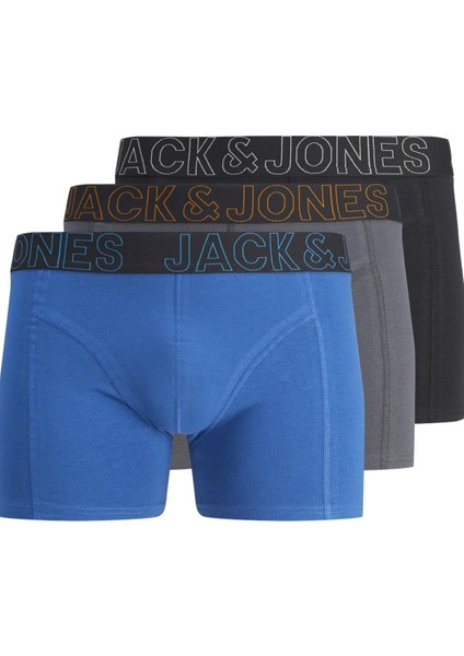 Jacmurphy Solıd Trunks 3 Pack MAVİ12263892