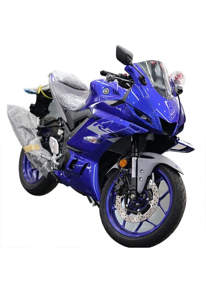 Yamaha R25 Yan Kanat Winglet Spoiler Fairing Mavi