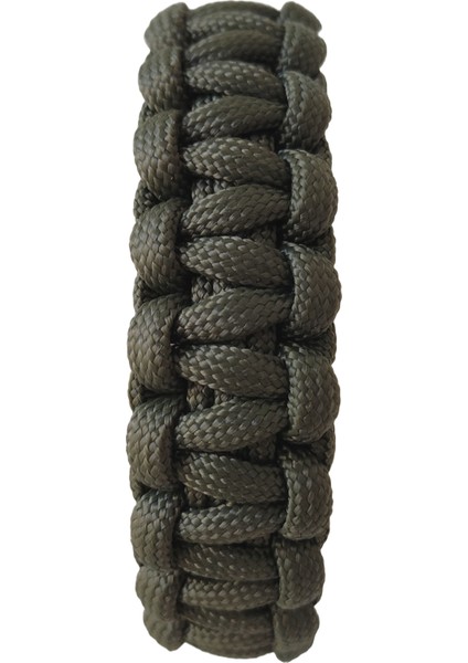 Paracord Cobra Metal Ayarlı Bileklik