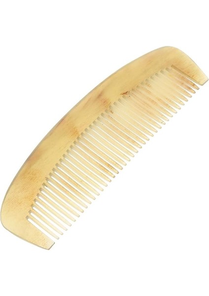 Sığır Boynuzu Doğal Kemik Tarak - Antistatik Saç Tarağı - Hakiki El Yapımı 14 cm