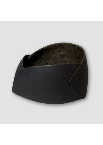 El Yapımı Stonware Dekoratif Çanak