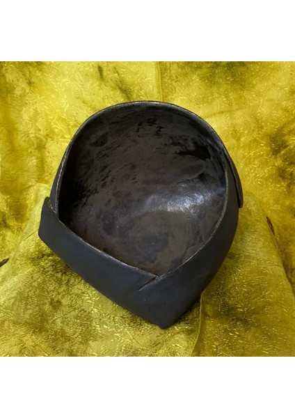 El Yapımı Stonware Dekoratif Çanak