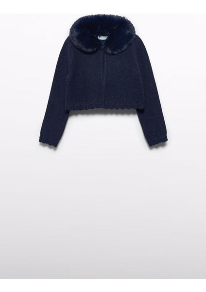 Abel&lula Yakası Kürklü Kız Çocuk HIRKA_MNVS05828